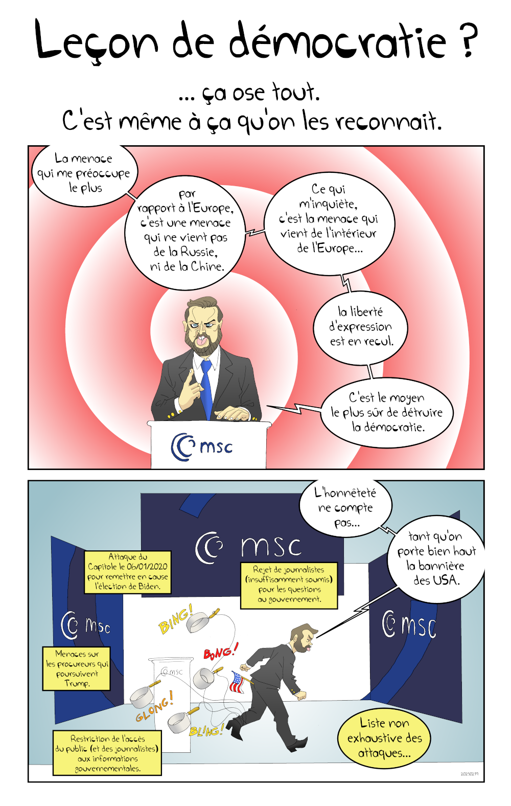 Leçon de démocratie ?